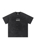 FLAMES EMBROIDERED TEE