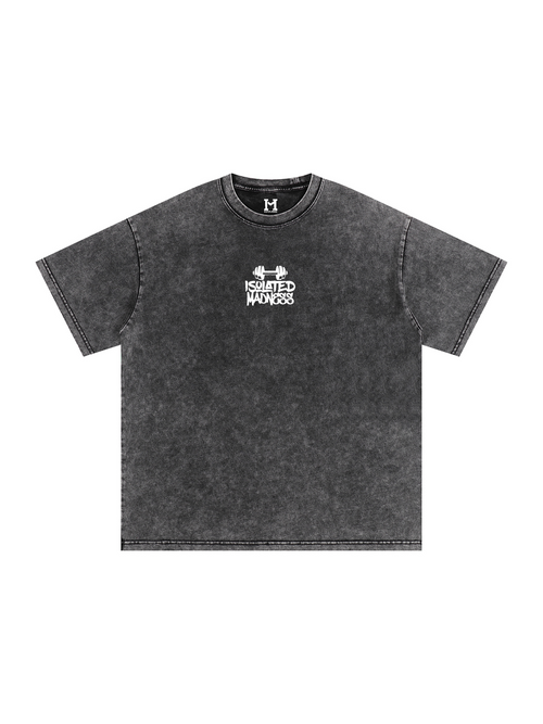DUMBBELL EMBROIDERED TEE